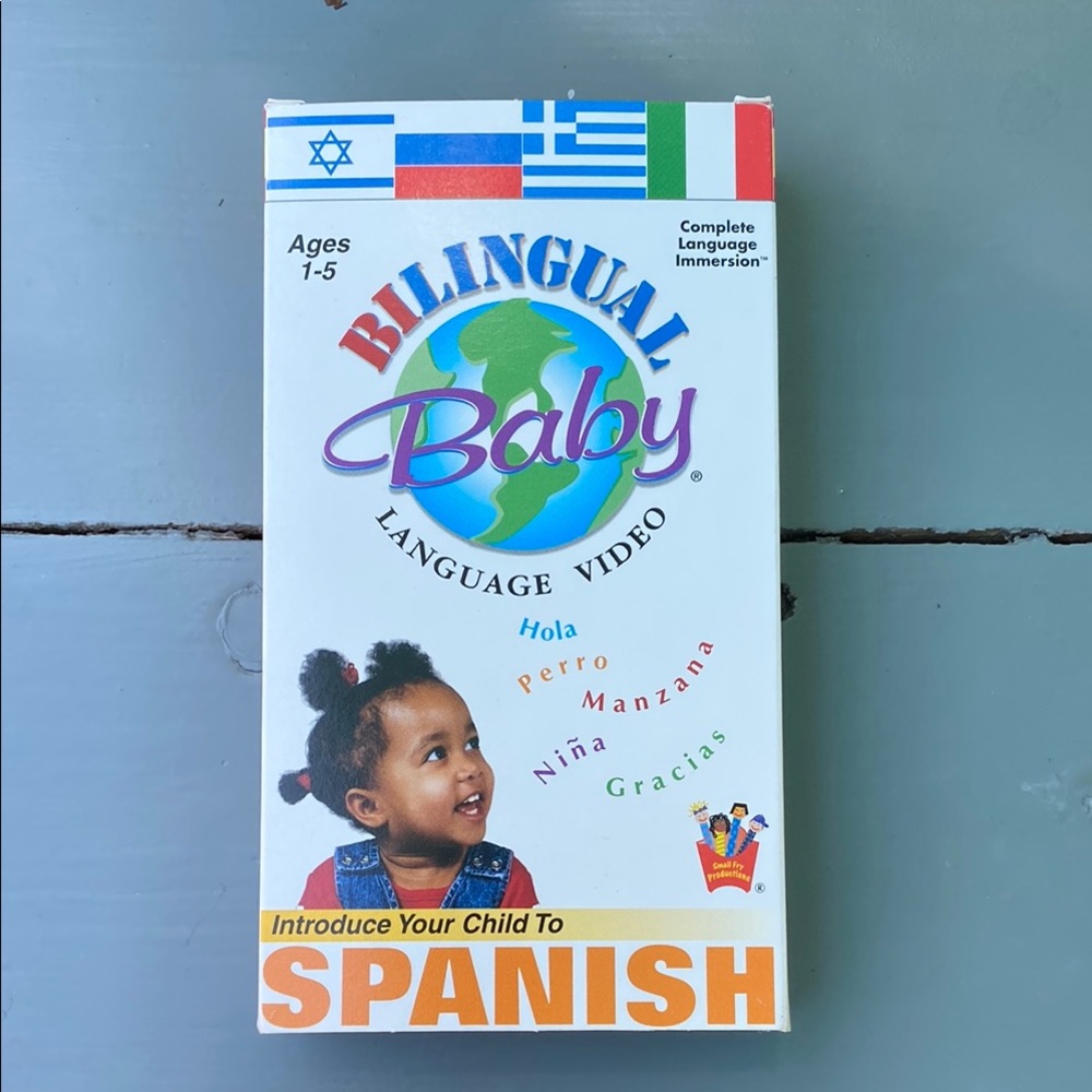 Bilingual Baby Language Video - Spanish Edition